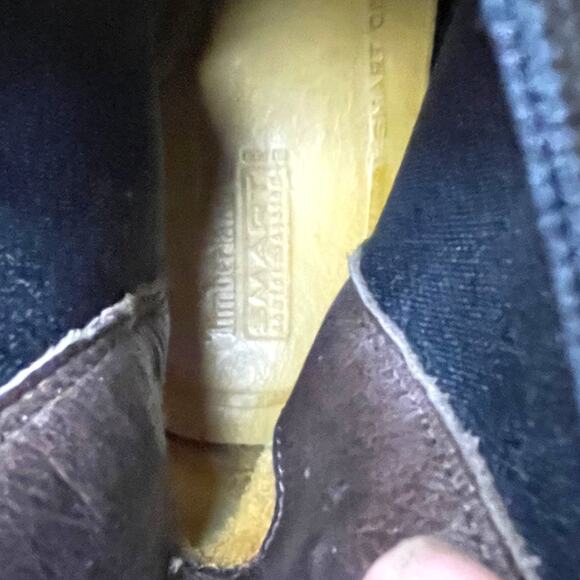 Men's 10 TIMBERLAND Men's Tan Premium Leather Waterproof Chelsea Boots - Picture 11 of 12